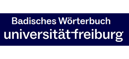 Badisches Wörterbuch an der Uni Freiburg - Logo